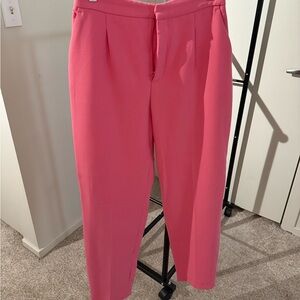 Chic Pink Trousers Zara size M